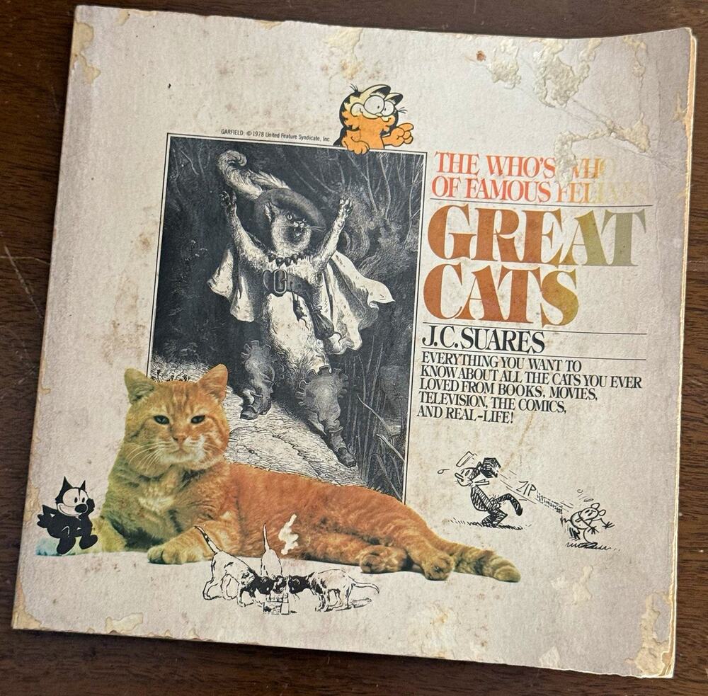 The Who's Who of Famous Felines: Great Cats by J. C. Suares PB Illustrated